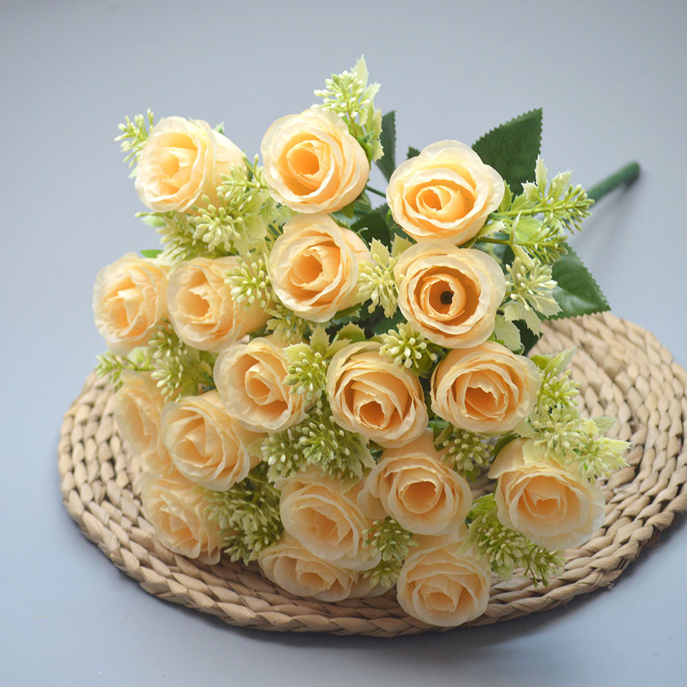 Bouquet bunga P101 KOREA18 Artifisial Dekorasi Tanaman