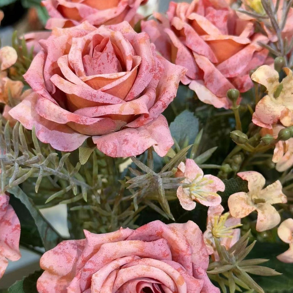 Bouquet bunga BKT 775 SNAPYY Mawar Artifisial Dekorasi Hiasan Seserahan Buket Palsu