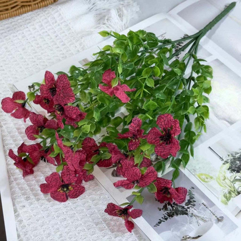 Bouquet bunga BKT 1002 YOGA Bunga Rumput Artifisial Dekorasi Hiasan Seserahan Buket Palsu