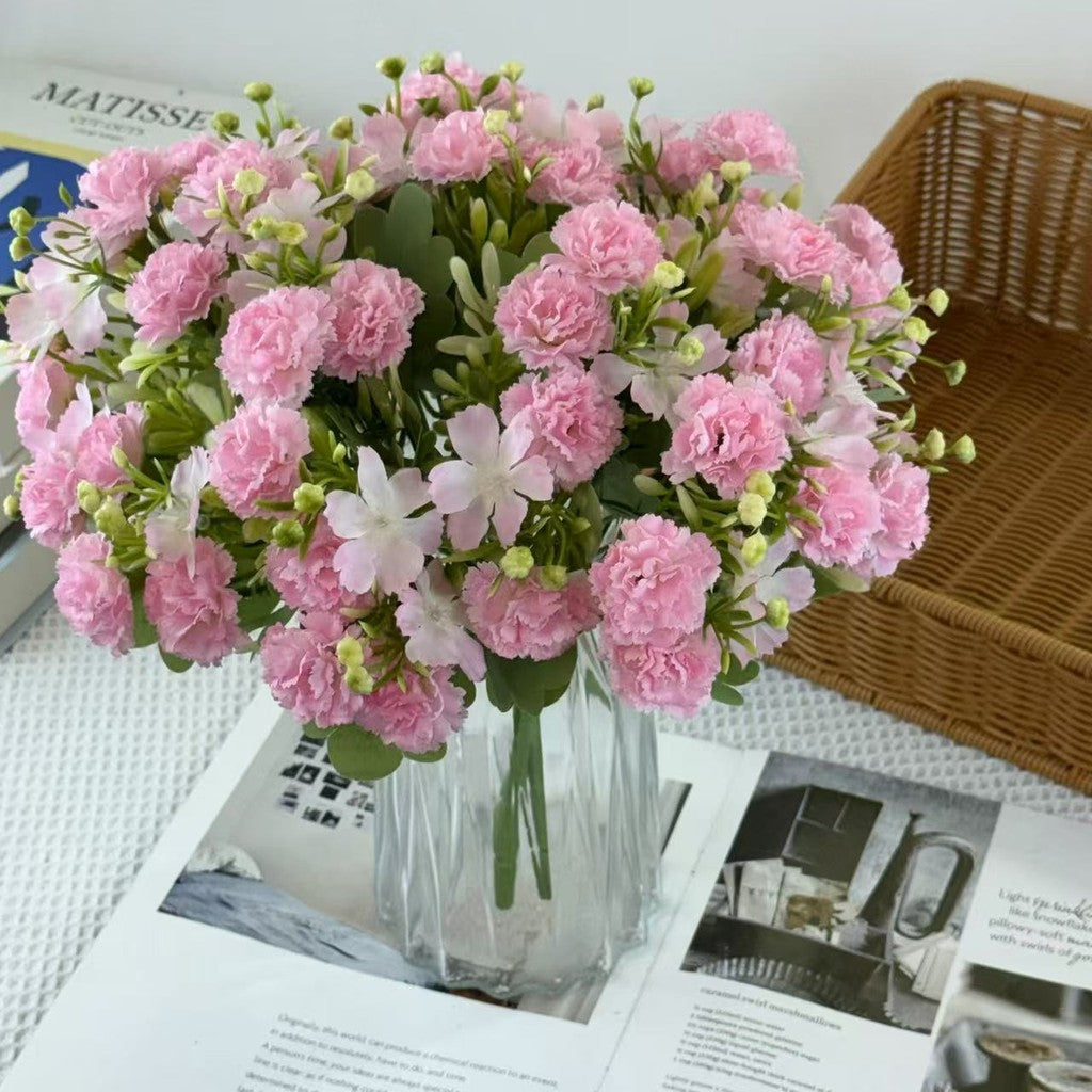 Bouquet bunga BKT 1034 MI (x10) 5Cbg Bunga Cornell Artifisial Dekorasi Hiasan Seserahan Buket Palsu