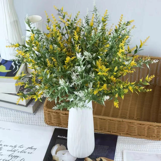 Bouquet bunga BKT 1004 VENDER Bunga Rumput Lavender Artifisial Dekorasi Hiasan Seserahan Buket Palsu