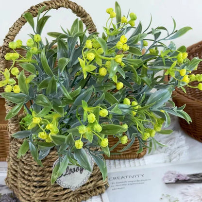 Bouquet bunga BKT 1007 Biji Bunga Buah Biji Kecil Artifisial Dekorasi Hiasan Seserahan Buket Palsu
