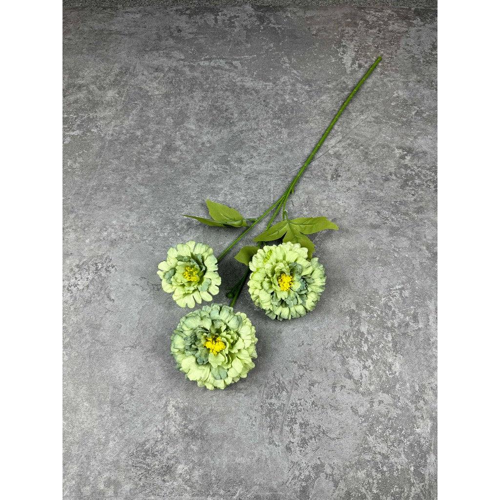 C91 TAN (x3) Bunga Kain Sutra 69CM ARTIFICIAL BUNGA DEKORASI HIAS RUANGAN RUMAH KANTOR STUDIO