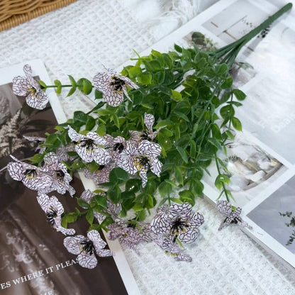 Bouquet bunga BKT 1002 YOGA Bunga Rumput Artifisial Dekorasi Hiasan Seserahan Buket Palsu