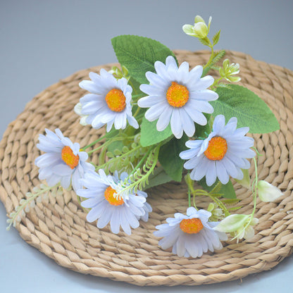 Bouquet bunga P110 CRISANTEMO Krisan Matahari Artifisial Dekorasi Hiasan Seserahan Buket Palsu