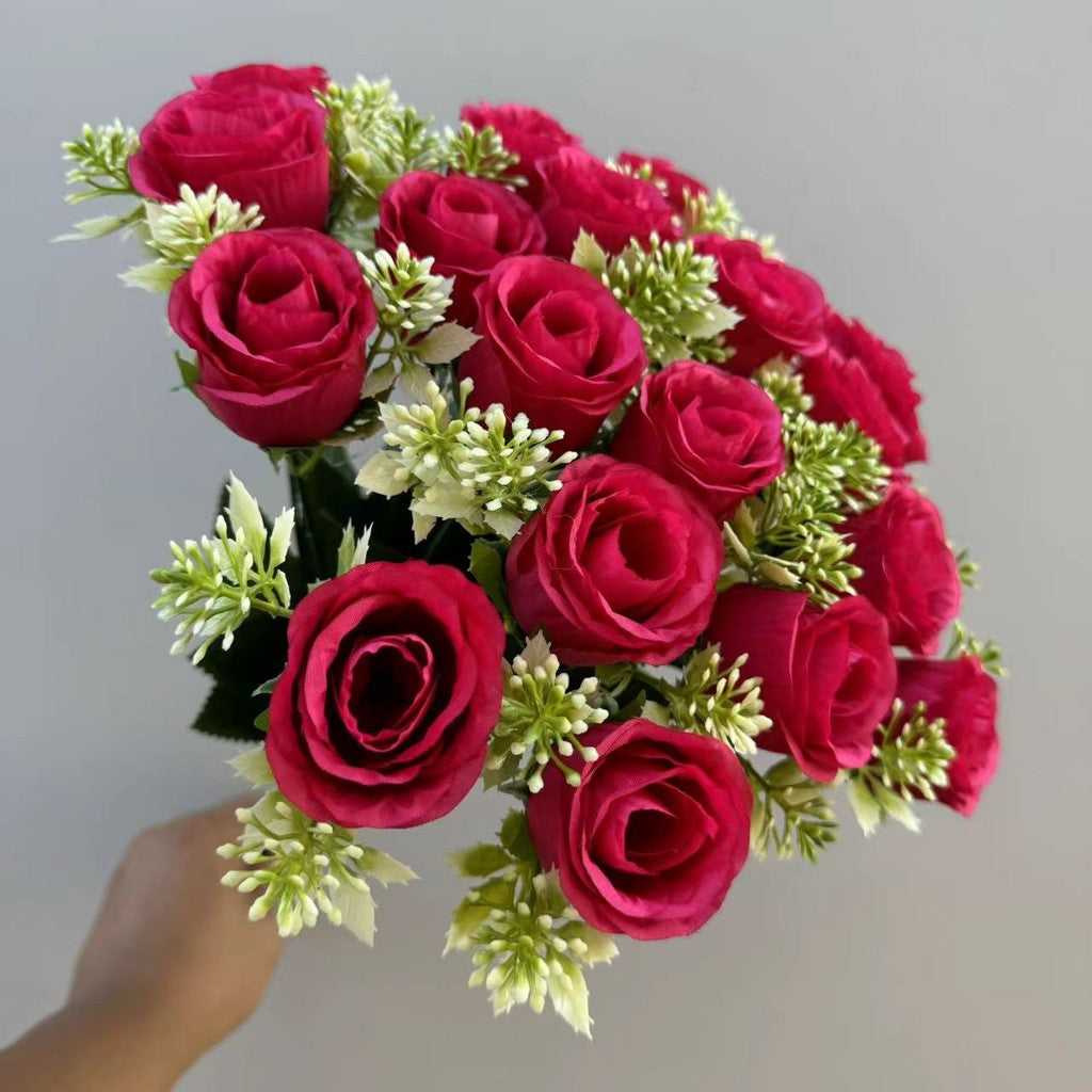 Bouquet bunga P101 KOREA18 Artifisial Dekorasi Tanaman