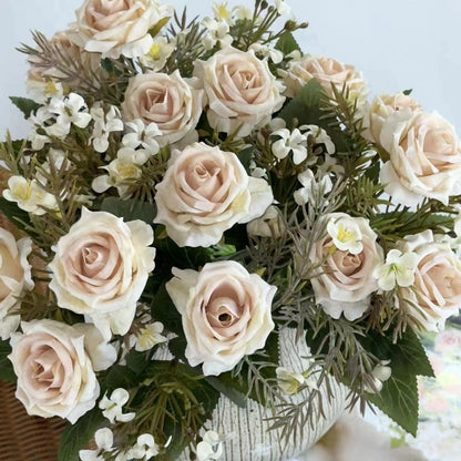 Bouquet bunga BKT 775 SNAPYY Mawar Artifisial Dekorasi Hiasan Seserahan Buket Palsu