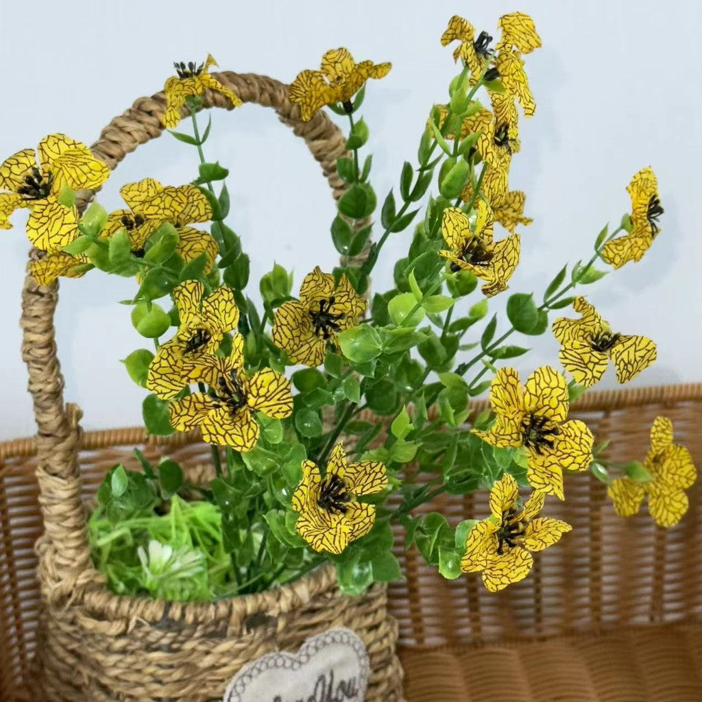 Bouquet bunga BKT 1002 YOGA Bunga Rumput Artifisial Dekorasi Hiasan Seserahan Buket Palsu