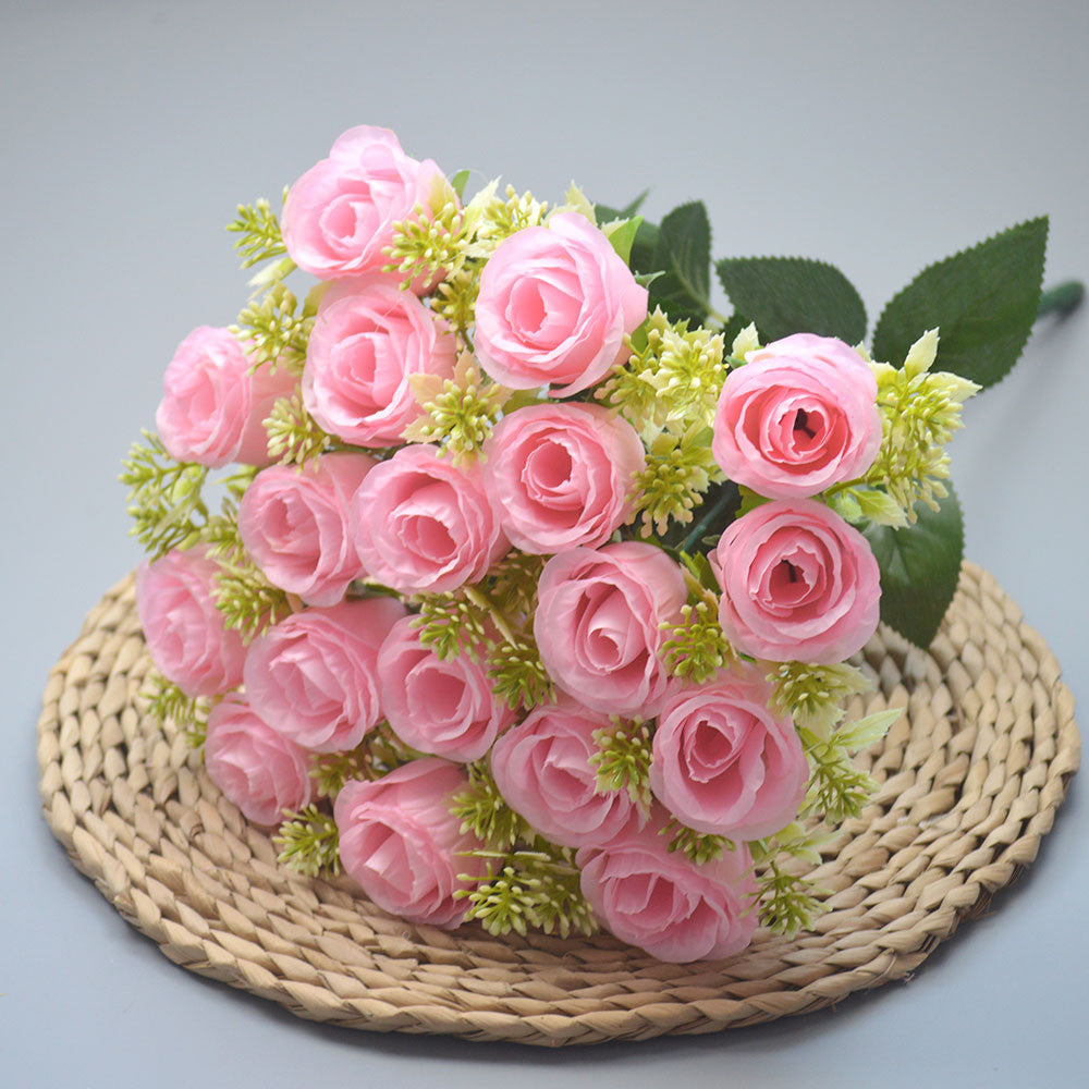 Bouquet bunga P101 KOREA18 Artifisial Dekorasi Tanaman