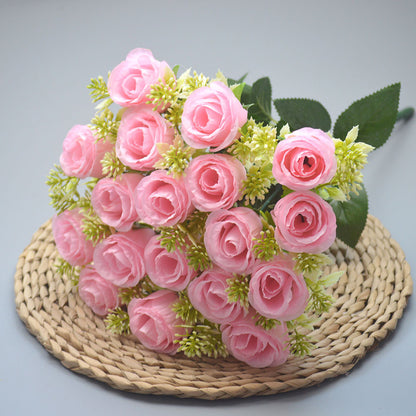 Bouquet bunga P101 KOREA18 Artifisial Dekorasi Tanaman
