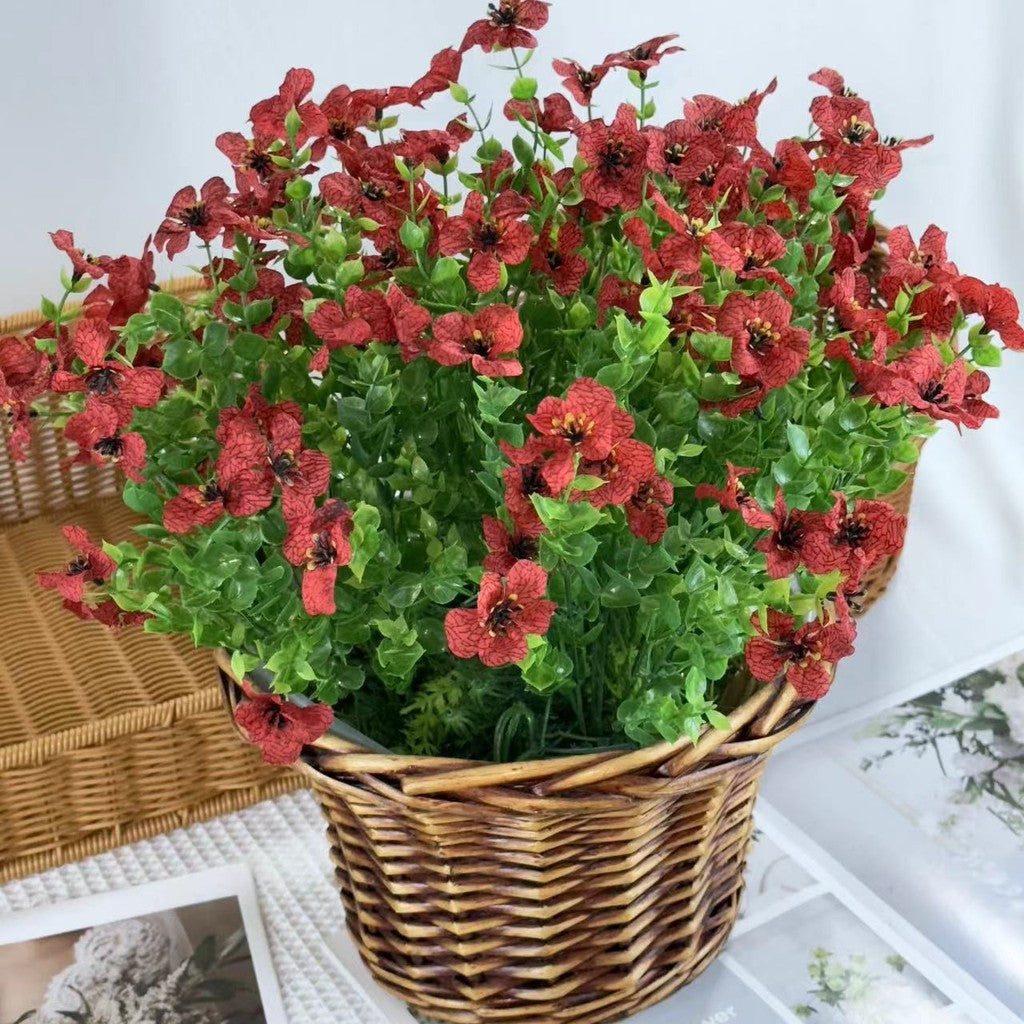 Bouquet bunga BKT 1002 YOGA Bunga Rumput Artifisial Dekorasi Hiasan Seserahan Buket Palsu