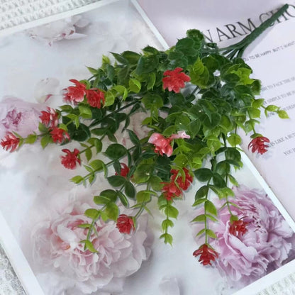 Bouquet bunga BKT 1003 KAYU Bunga Rumput Artifisial Dekorasi Hiasan Seserahan Buket Palsu
