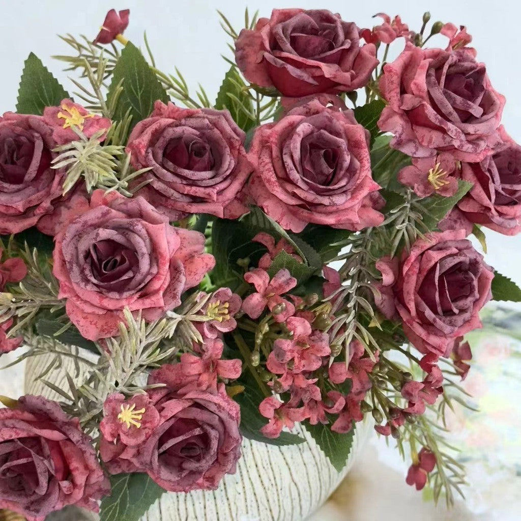 Bouquet bunga BKT 775 SNAPYY Mawar Artifisial Dekorasi Hiasan Seserahan Buket Palsu