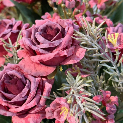 Bouquet bunga BKT 775 SNAPYY Mawar Artifisial Dekorasi Hiasan Seserahan Buket Palsu