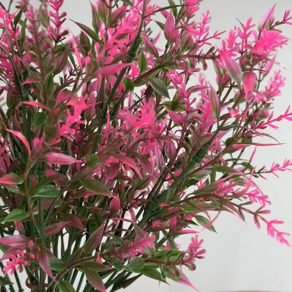 Bouquet bunga BKT 1004 VENDER Bunga Rumput Lavender Artifisial Dekorasi Hiasan Seserahan Buket Palsu