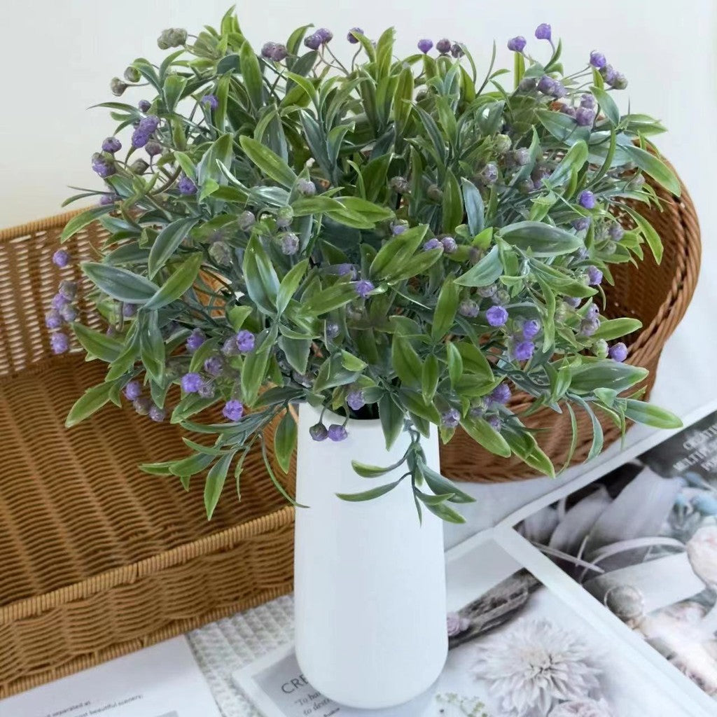 Bouquet bunga BKT 1007 Biji Bunga Buah Biji Kecil Artifisial Dekorasi Hiasan Seserahan Buket Palsu