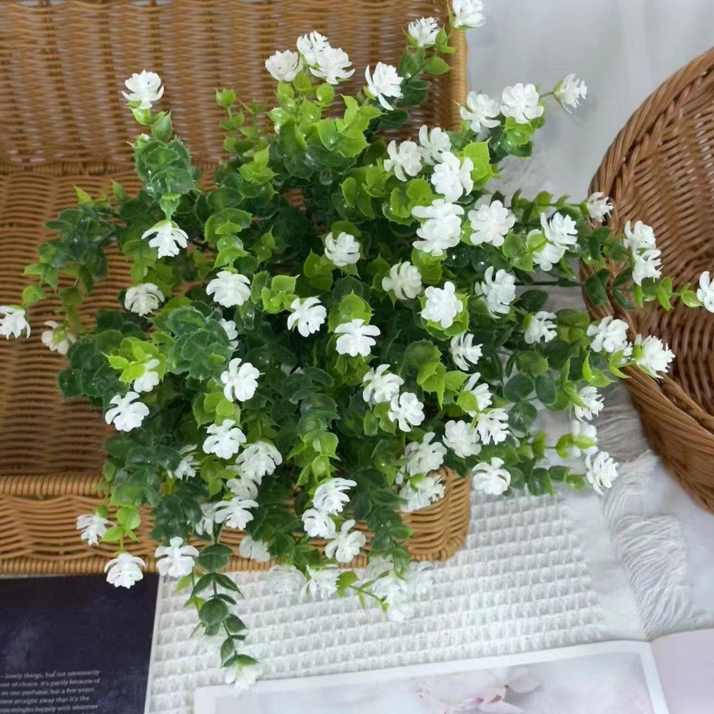Bouquet bunga BKT 1003 KAYU Bunga Rumput Artifisial Dekorasi Hiasan Seserahan Buket Palsu