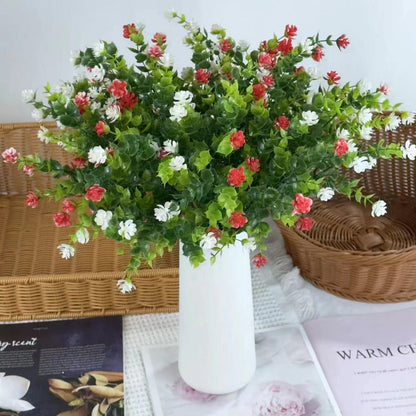 Bouquet bunga BKT 1003 KAYU Bunga Rumput Artifisial Dekorasi Hiasan Seserahan Buket Palsu