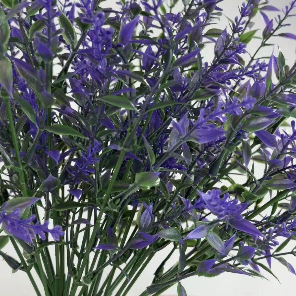Bouquet bunga BKT 1004 VENDER Bunga Rumput Lavender Artifisial Dekorasi Hiasan Seserahan Buket Palsu