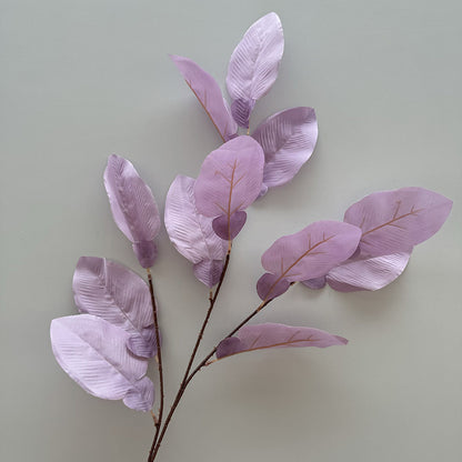 C19 DAWUN  3 Cabang 95cm Artificial Daun Sleeve Leaves 16cm x 9cm Palsu Plastik Buatan Imitasi Hias Dekor Buket Bouquet Rumah Pesta/Bunga Hias