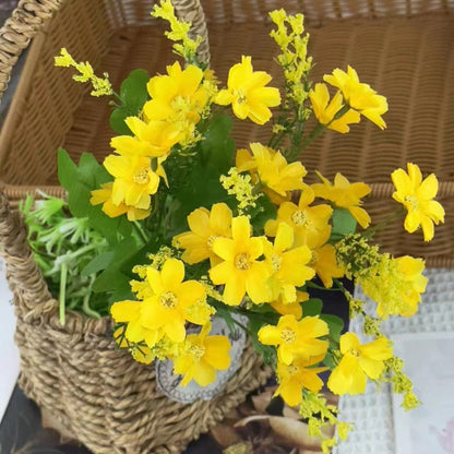 Bouquet bunga BKT 1009 DAISYS Bunga Krisan Artifisial Dekorasi Hiasan Seserahan Buket Palsu