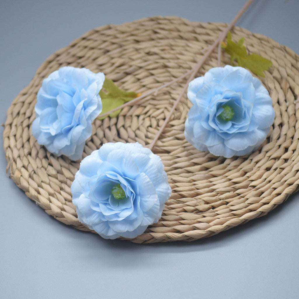 C18 ULU-ULU Artificial Bunga Mawar Panjang 65cm Diameter 10cm Palsu Plastik Buatan Imitasi Hias Dekor Buket Bouquet Rumah Pesta/Bunga Hias