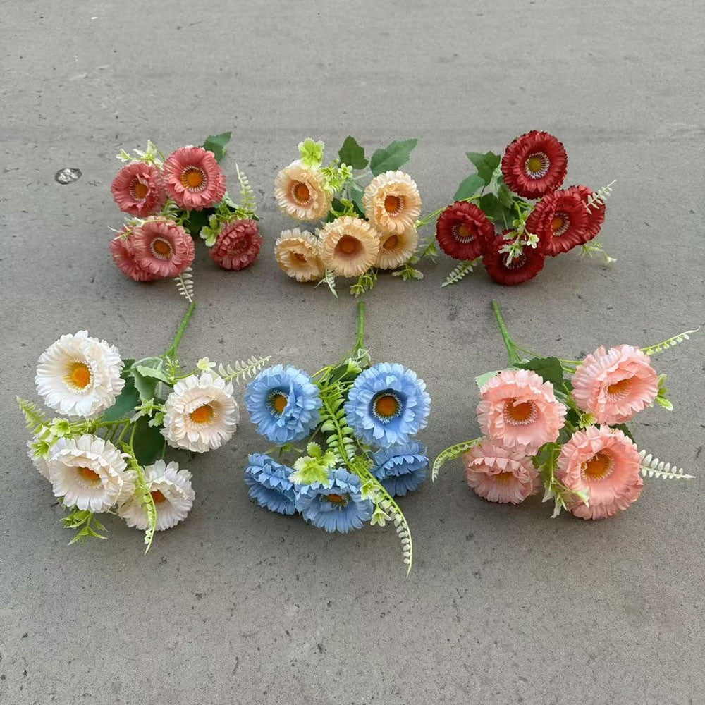Bouquet bunga P116 SYREN Mawar Artifisial Dekorasi Hiasan Seserahan Buket Palsu