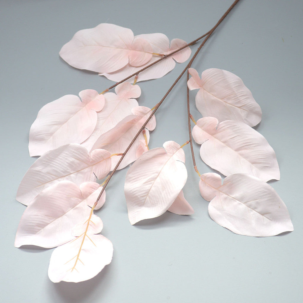 C19 DAWUN  3 Cabang 95cm Artificial Daun Sleeve Leaves 16cm x 9cm Palsu Plastik Buatan Imitasi Hias Dekor Buket Bouquet Rumah Pesta/Bunga Hias