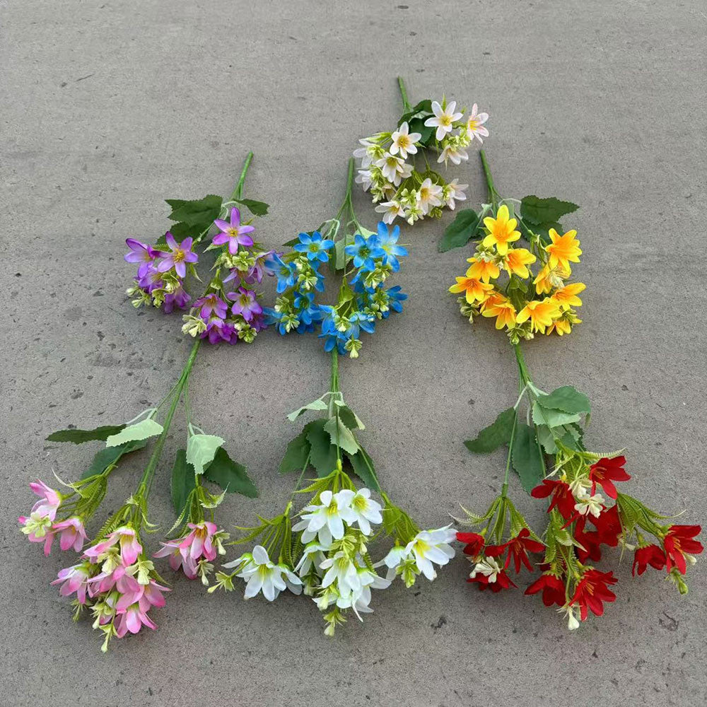 Bouquet bunga P117 ELLY Lily Artifisial Dekorasi Hiasan Seserahan Buket Palsu