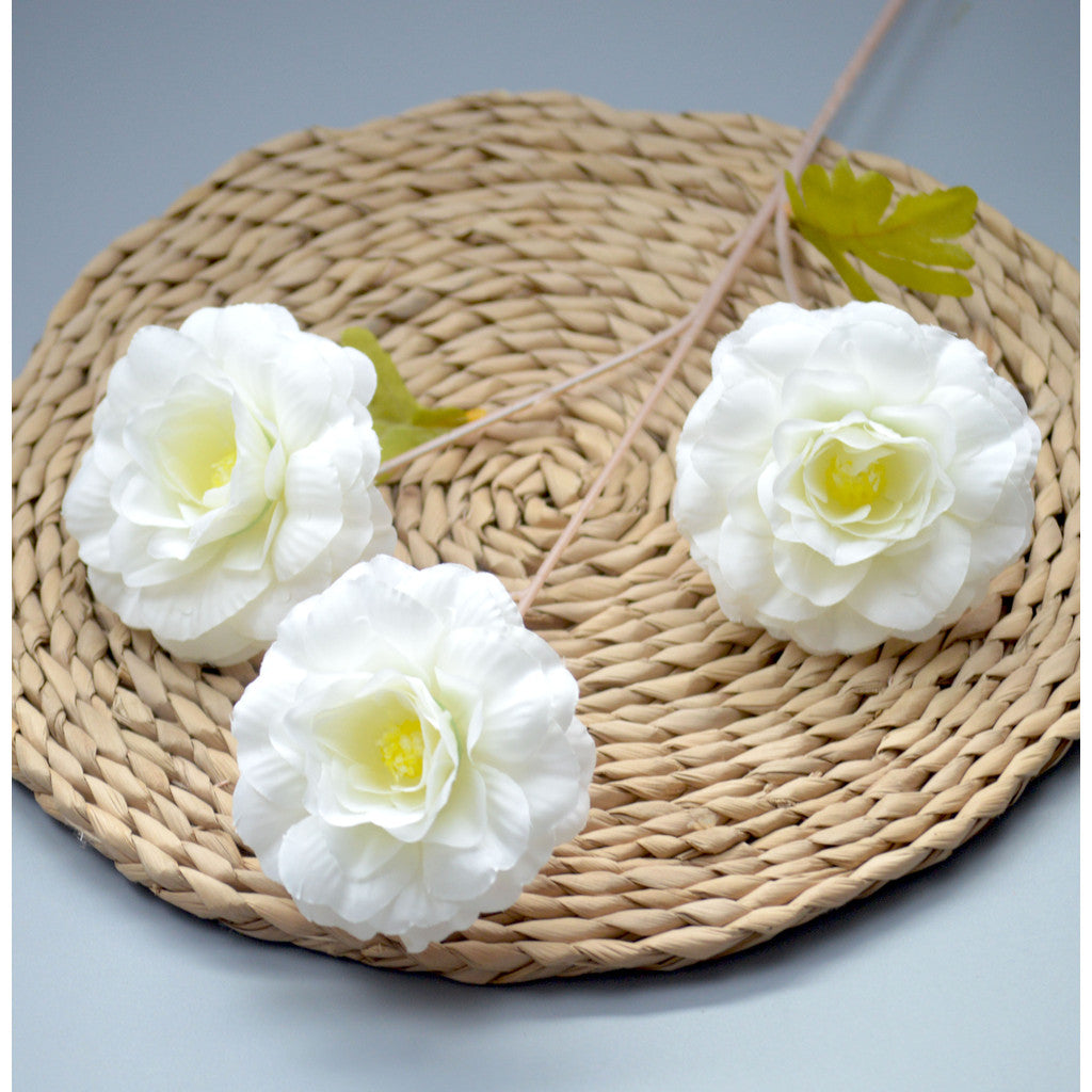 C18 ULU-ULU Artificial Bunga Mawar Panjang 65cm Diameter 10cm Palsu Plastik Buatan Imitasi Hias Dekor Buket Bouquet Rumah Pesta/Bunga Hias