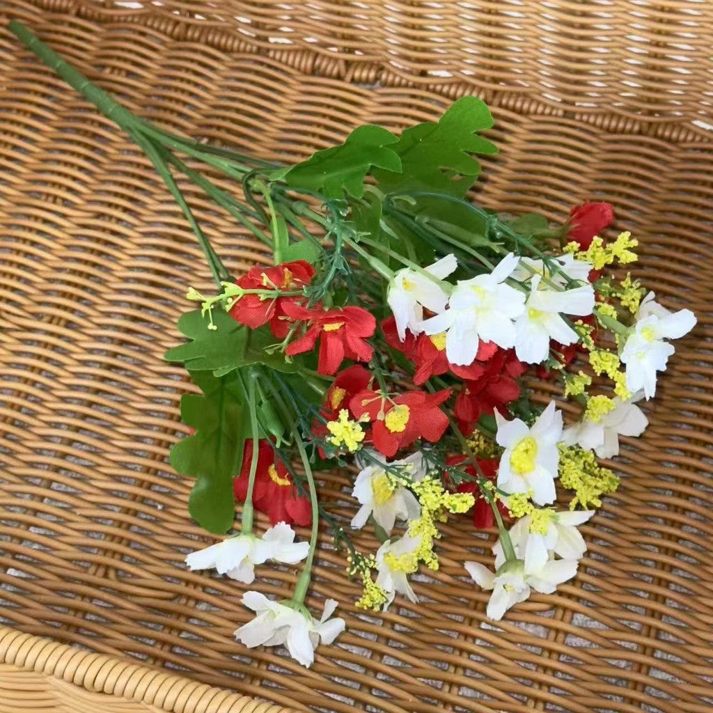 Bouquet bunga BKT 1009 DAISYS Bunga Krisan Artifisial Dekorasi Hiasan Seserahan Buket Palsu