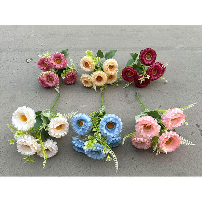 Bouquet bunga P116 SYREN Mawar Artifisial Dekorasi Hiasan Seserahan Buket Palsu