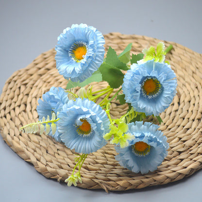 Bouquet bunga P116 SYREN Mawar Artifisial Dekorasi Hiasan Seserahan Buket Palsu