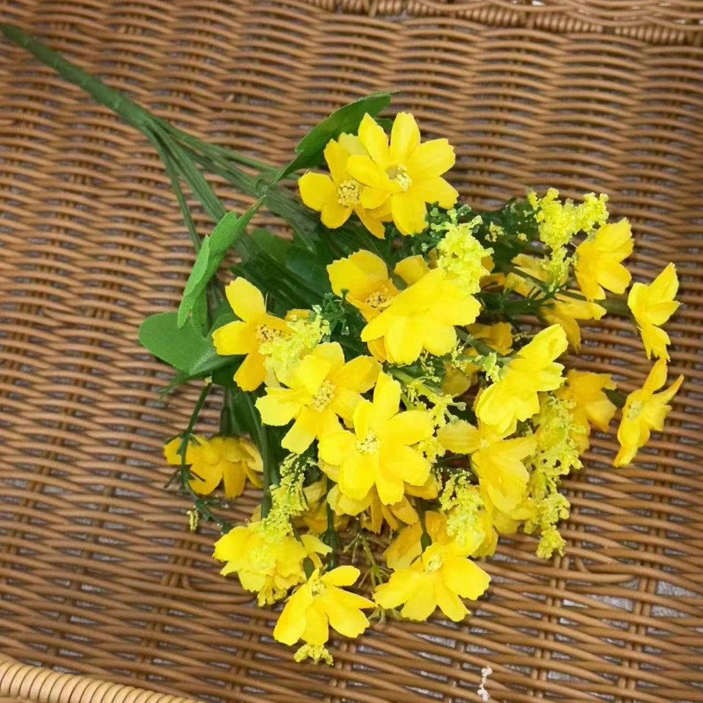 Bouquet bunga BKT 1009 DAISYS Bunga Krisan Artifisial Dekorasi Hiasan Seserahan Buket Palsu