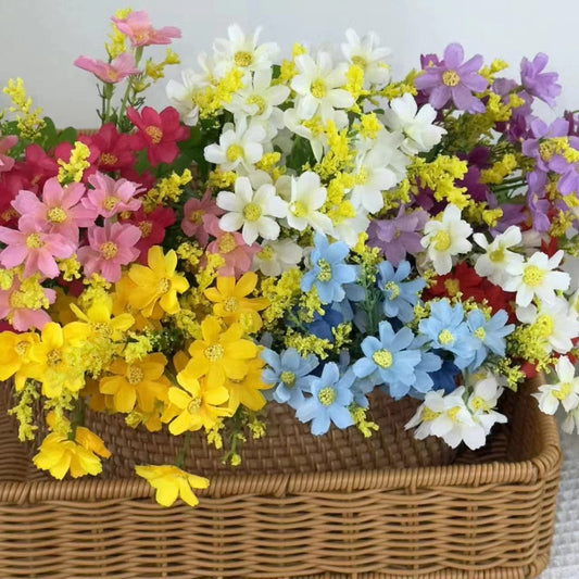 Bouquet bunga BKT 1009 DAISYS Bunga Krisan Artifisial Dekorasi Hiasan Seserahan Buket Palsu
