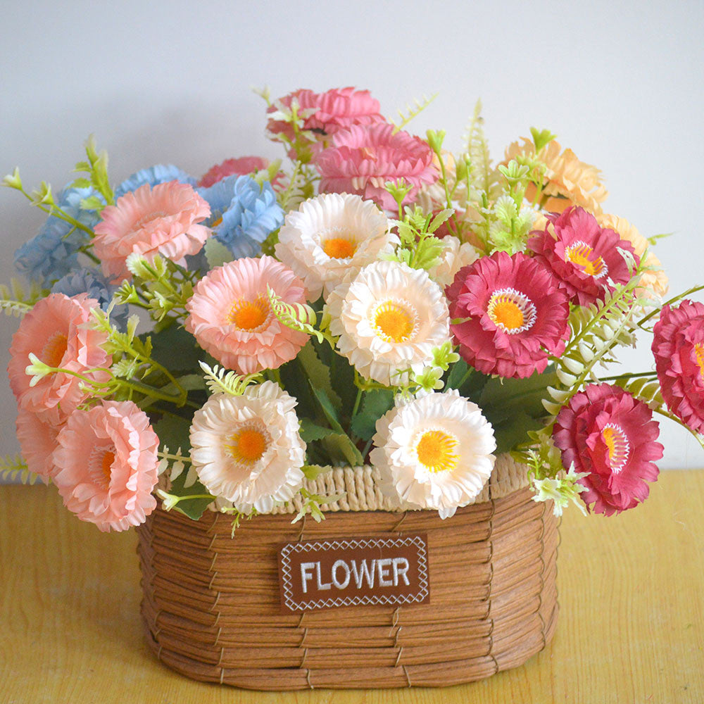 Bouquet bunga P116 SYREN Mawar Artifisial Dekorasi Hiasan Seserahan Buket Palsu