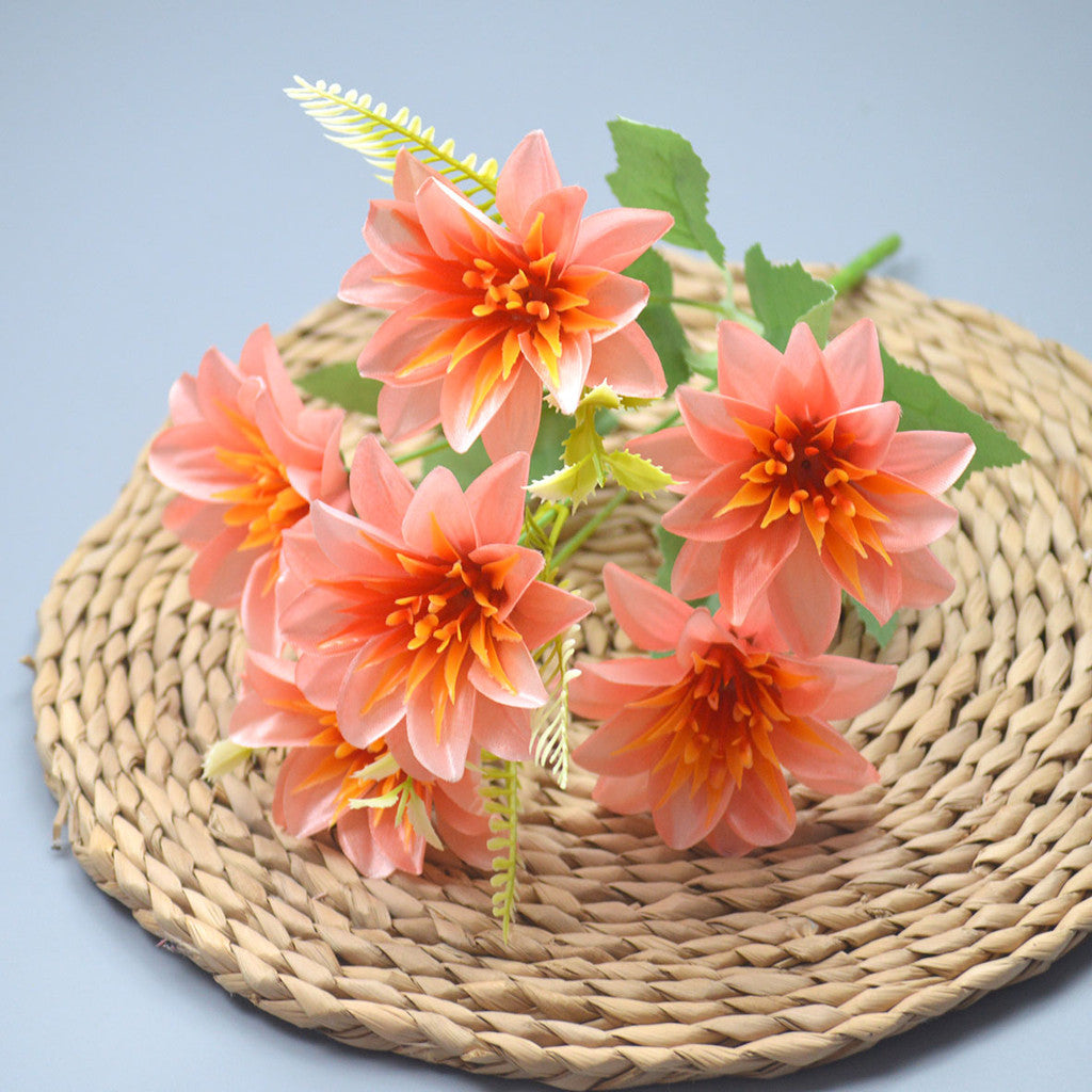 Bouquet bunga P112 SAYA Krisan Matahari Artifisial Dekorasi Hiasan Seserahan Buket Palsu