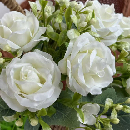 Bouquet bunga BKT 1013 TULLA Bunga Mawar Rose Artifisial Dekorasi Hiasan Seserahan Buket Palsu