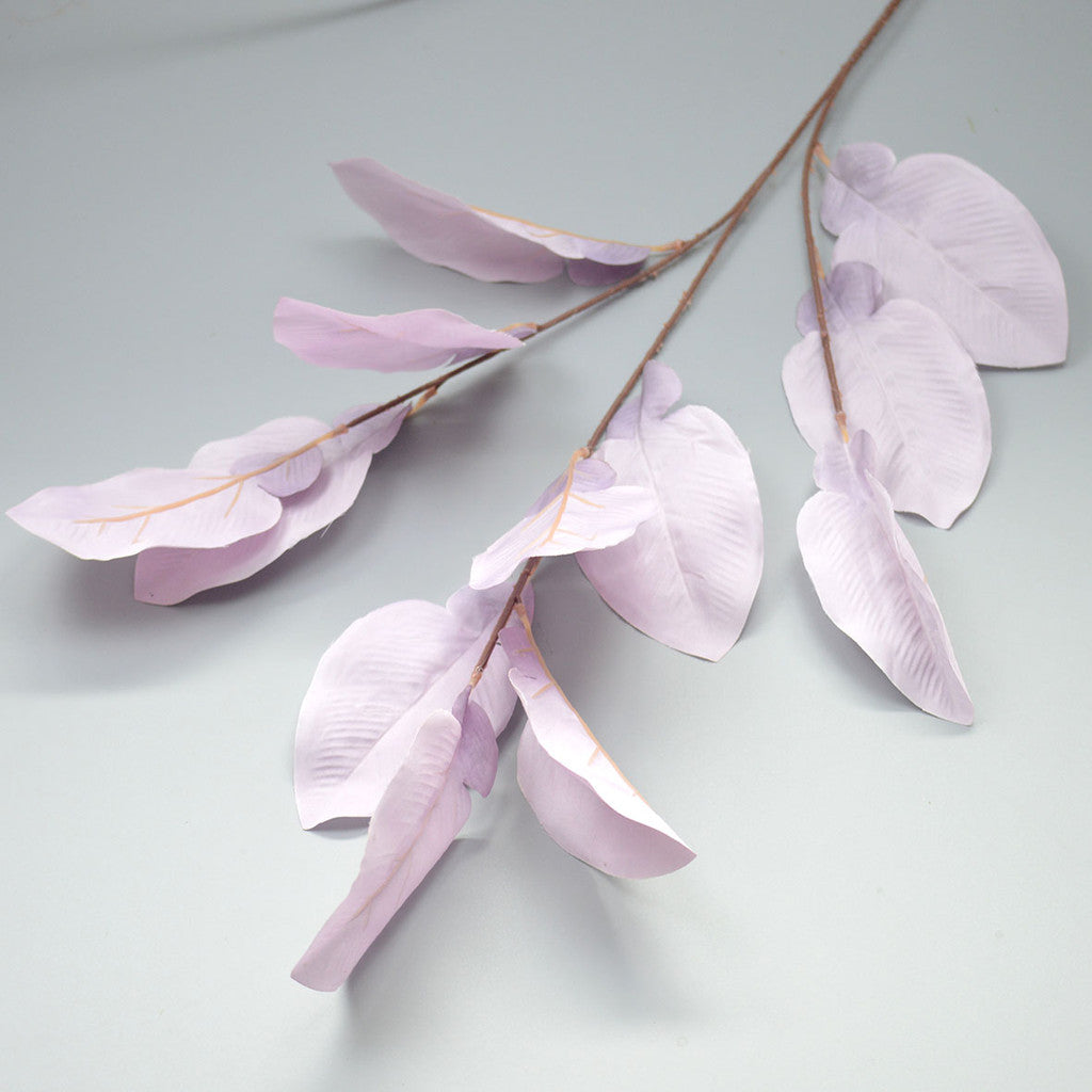 C19 DAWUN  3 Cabang 95cm Artificial Daun Sleeve Leaves 16cm x 9cm Palsu Plastik Buatan Imitasi Hias Dekor Buket Bouquet Rumah Pesta/Bunga Hias