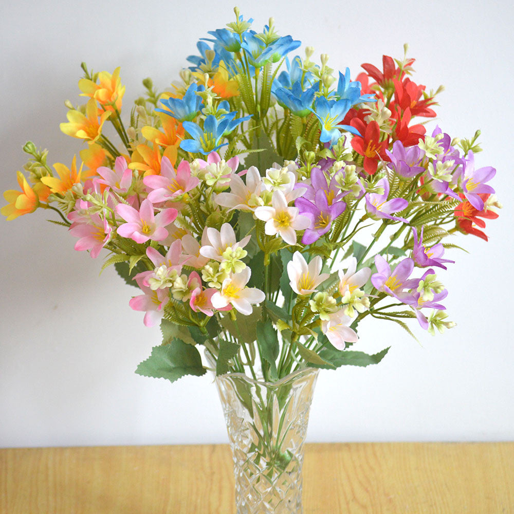 Bouquet bunga P117 ELLY Lily Artifisial Dekorasi Hiasan Seserahan Buket Palsu