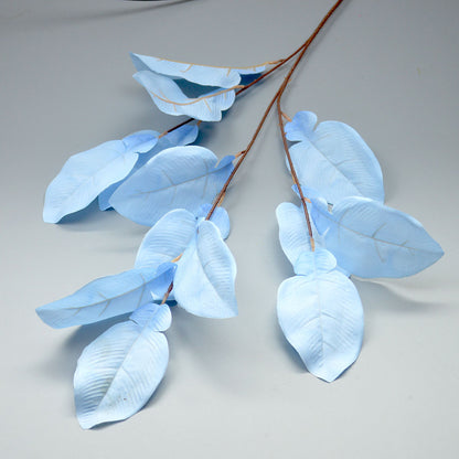 C19 DAWUN  3 Cabang 95cm Artificial Daun Sleeve Leaves 16cm x 9cm Palsu Plastik Buatan Imitasi Hias Dekor Buket Bouquet Rumah Pesta/Bunga Hias