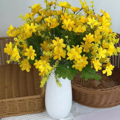 Bouquet bunga BKT 1009 DAISYS Bunga Krisan Artifisial Dekorasi Hiasan Seserahan Buket Palsu