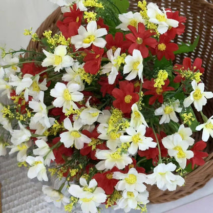 Bouquet bunga BKT 1009 DAISYS Bunga Krisan Artifisial Dekorasi Hiasan Seserahan Buket Palsu