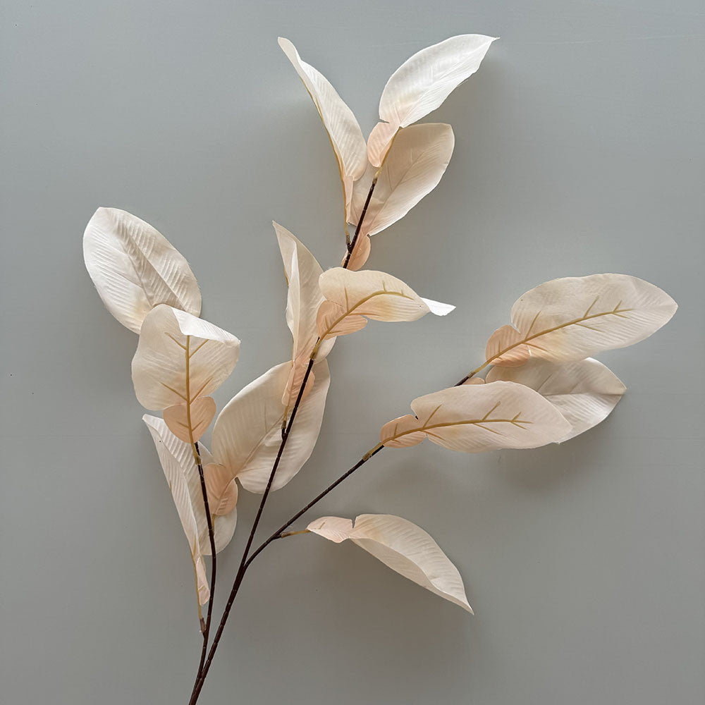 C19 DAWUN  3 Cabang 95cm Artificial Daun Sleeve Leaves 16cm x 9cm Palsu Plastik Buatan Imitasi Hias Dekor Buket Bouquet Rumah Pesta/Bunga Hias