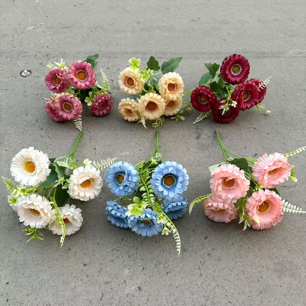 Bouquet bunga P116 SYREN Mawar Artifisial Dekorasi Hiasan Seserahan Buket Palsu