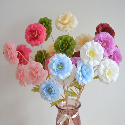 C18 ULU-ULU Artificial Bunga Mawar Panjang 65cm Diameter 10cm Palsu Plastik Buatan Imitasi Hias Dekor Buket Bouquet Rumah Pesta/Bunga Hias