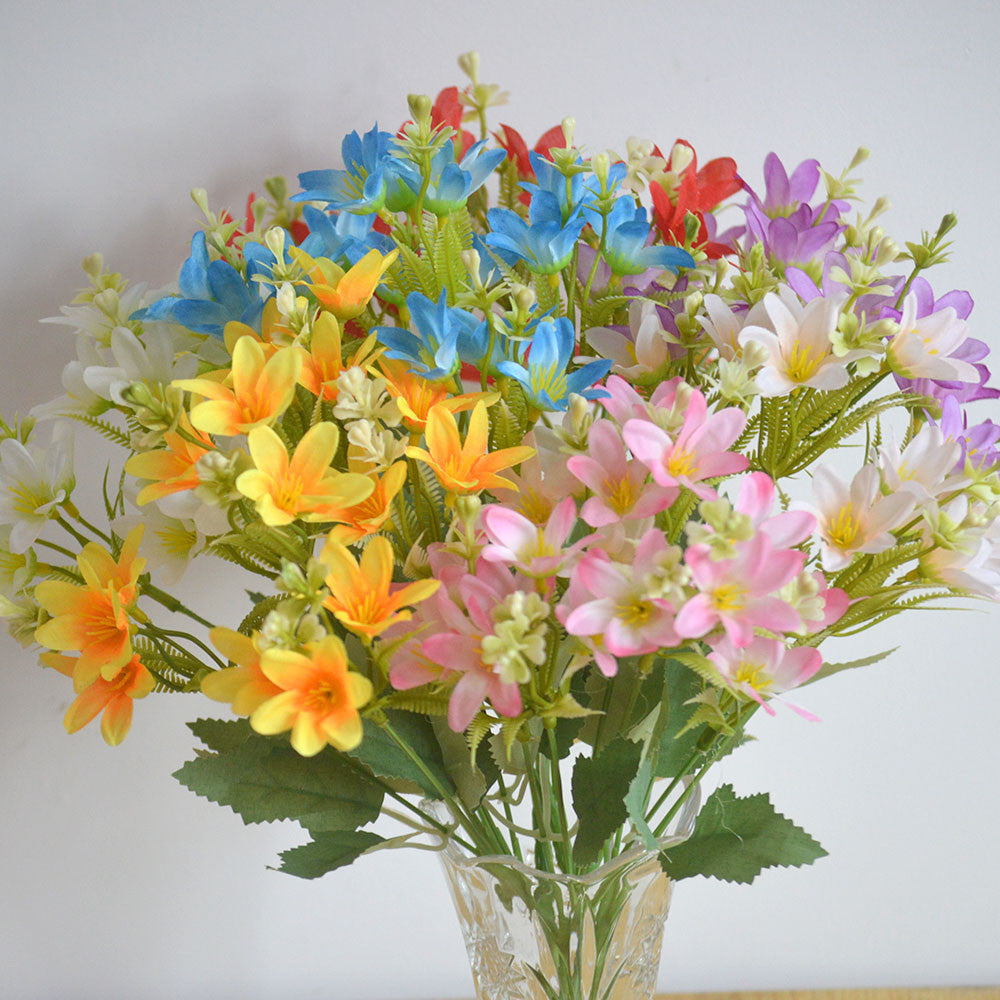 Bouquet bunga P117 ELLY Lily Artifisial Dekorasi Hiasan Seserahan Buket Palsu