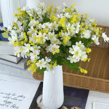 Bouquet bunga BKT 1009 DAISYS Bunga Krisan Artifisial Dekorasi Hiasan Seserahan Buket Palsu