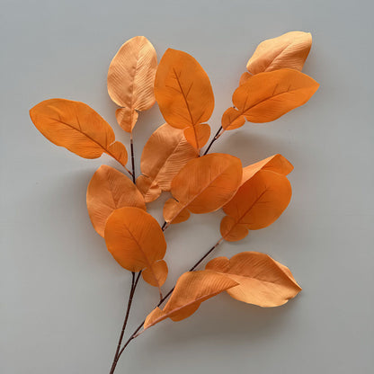 C19 DAWUN  3 Cabang 95cm Artificial Daun Sleeve Leaves 16cm x 9cm Palsu Plastik Buatan Imitasi Hias Dekor Buket Bouquet Rumah Pesta/Bunga Hias