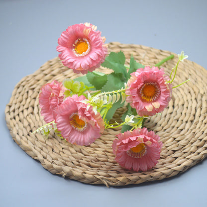 Bouquet bunga P116 SYREN Mawar Artifisial Dekorasi Hiasan Seserahan Buket Palsu